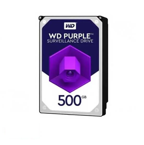 هارد دوربین مداربسته Western Digital Purple 500GB مخصوص DVR / NVR