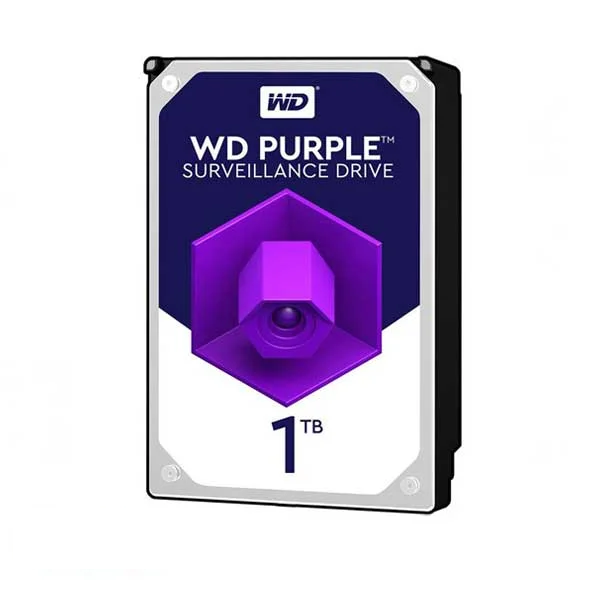 هارد دوربین مداربسته Western Digital Purple 1T.Bمخصوص DVR / NVR